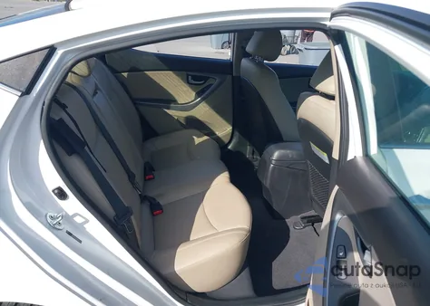 2014 Hyundai Elantra Limited из США, поврежденный, VIN 5NPDH4AE6EH528261